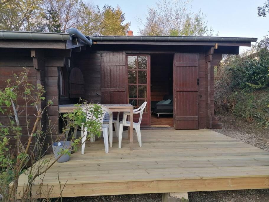 Chalet En Pleine Nature Au Bord D'Un Etang Lanvallay Εξωτερικό φωτογραφία