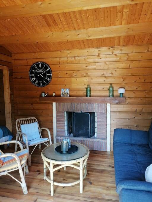Chalet En Pleine Nature Au Bord D'Un Etang Lanvallay Εξωτερικό φωτογραφία